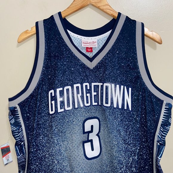 Allen Iverson Georgetown Hoyas 1995-96 Mitchell & Ness Swingman Jersey Mens - Picture 4 of 9